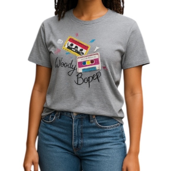 DISNEY Toy Story Uniqlo + Pixar Vacation NWT Graphic T-Shirt Grey Size S - Picture 1 of 11